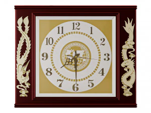 Orologio classico in legno Modello 3D