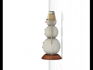 snowman Modelo 3D
