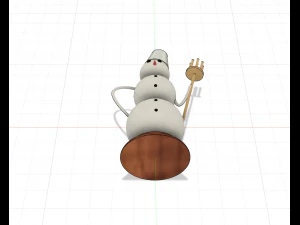 snowman 3D Model