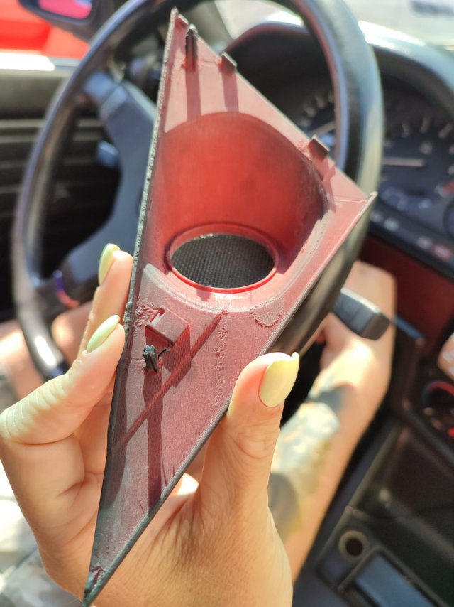 E30 tweeter pods speaker mounts 3D in 3DExport