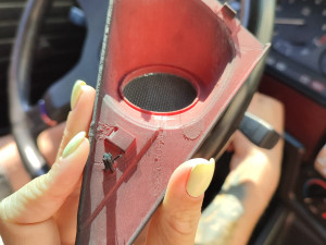 E30 tweeter pods speaker mounts Modello 3D