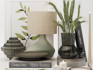 zestaw dekoracyjny01 Model 3D