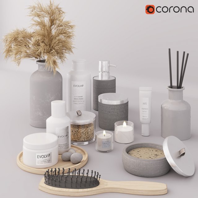 bathroomset01 3D Model .c4d .max .obj .3ds .fbx .stl .blend