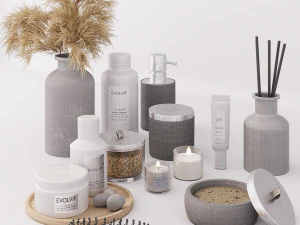 bathroomset01 3D Model