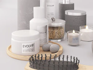 bathroomset01 3D Model