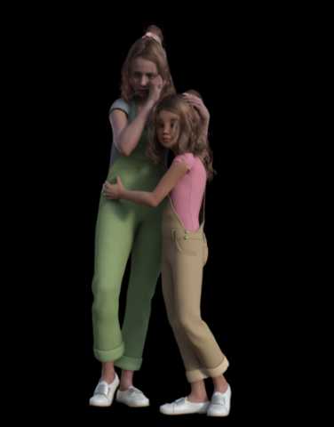 Sisters Modello 3D .c4d .max .obj .3ds .fbx .stl .blend 