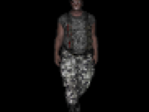 Alien Soldier 3D-Modell