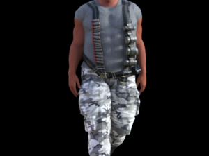 Alien Soldier Modelo 3D