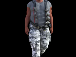Soldado Alien&iacute;gena Modelo 3D