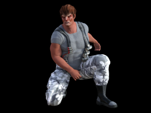 Alien Soldier Modelo 3D