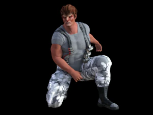 Soldado Alien&iacute;gena Modelo 3D