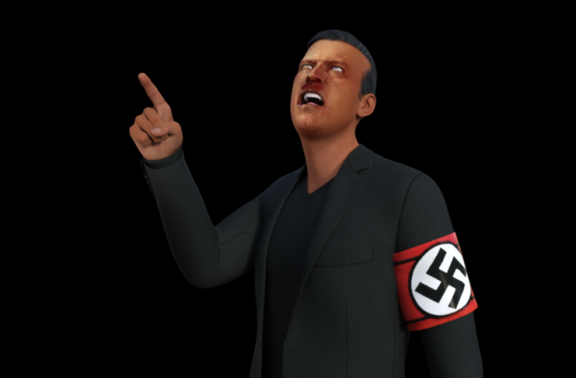 Hitler 3D Modell .c4d .max .obj .3ds .fbx .stl .blend 