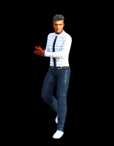 Elvis Presley 3D 모델 .c4d .max .obj .3ds .fbx .stl .blend 