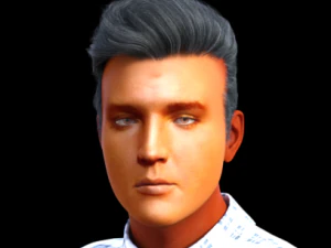Elvis Presley 3D Model