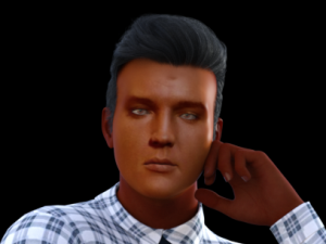 Elvis Presley 3D 모델