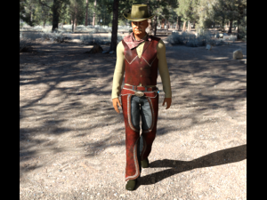 Cowboy Model 3D