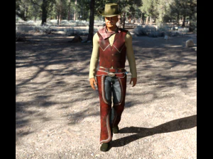 Cowboy 3D Model