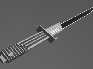darksaber dark lightsaber 3D-Modell