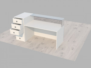 work table Modelo 3D