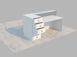 tavolo da lavoro Modello 3D