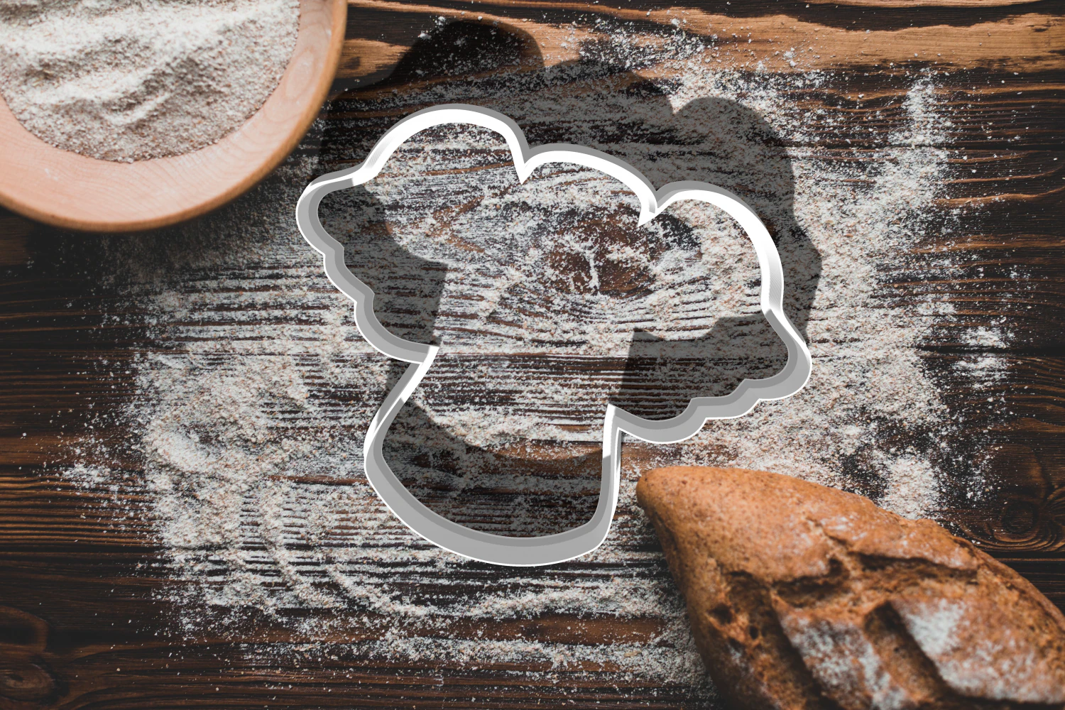 melek kurabiye kesici 3D Baskı Modeli .c4d .max .obj .3ds .fbx .stl .blend 