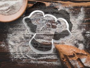 angel cookie cutter 3D Baskı Modeli