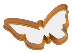 butterfly cookie cutter Modello di stampa 3D