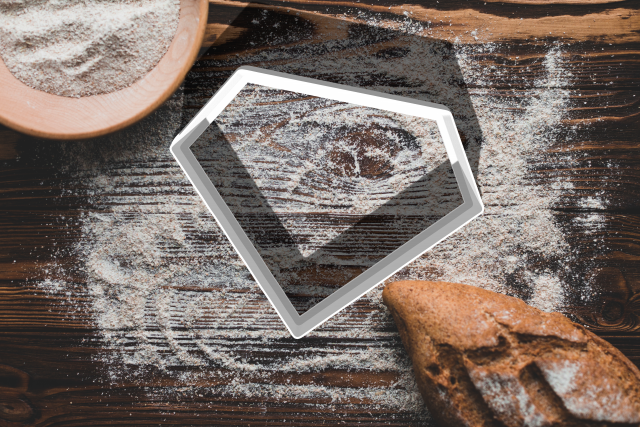 diamond cookie cutter 3Dプリントモデル .c4d .max .obj .3ds .fbx .stl .blend 