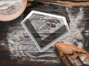 cortador de biscoitos de diamante Modelo de Impressão 3D