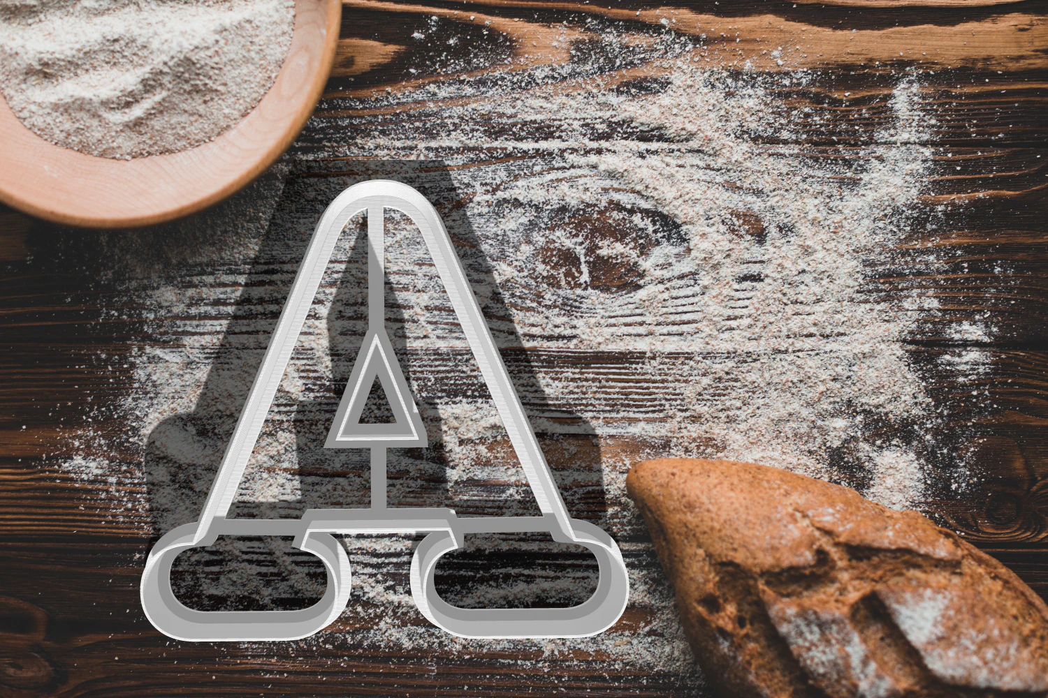 the russian letter cookie cutter 3D Print Model .c4d .max .obj .3ds .fbx .stl .blend