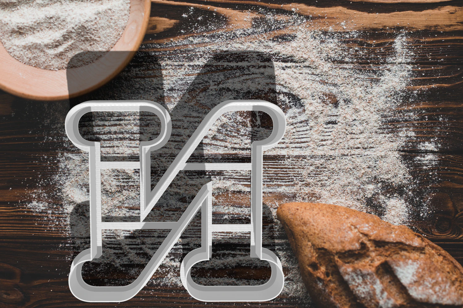 the russian letter cookie cutter 3D Print Model .c4d .max .obj .3ds .fbx .stl .blend