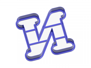 the russian letter cookie cutter Model Cetak 3D