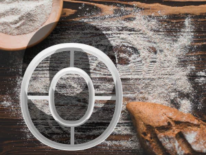 lo stampino per biscotti con lettere russe Modello di stampa 3D