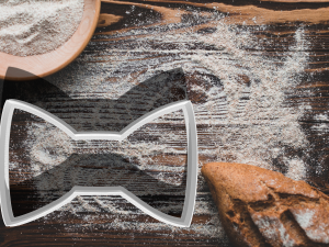 the bow tie cookie cutter 3Dプリントモデル