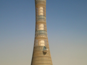 aspire tower in doha qatar 3D Model