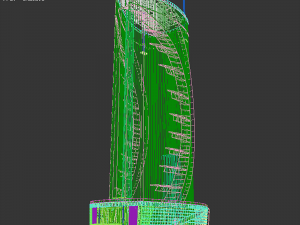 Qatar Doha Qatar Bank Modelo 3D