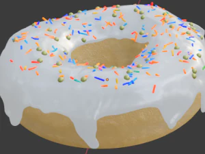Donut 3D Model