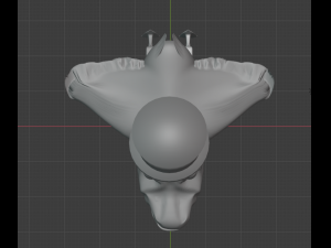 A duck in a top hat Model 3D