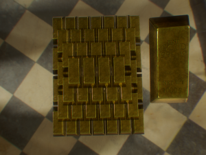 gold bar 3D Model