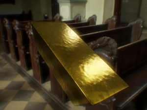 gold bar 3D Model