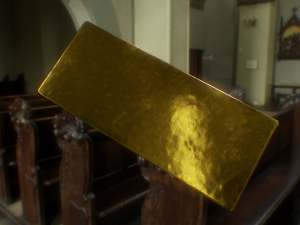 gold bar 3D Model