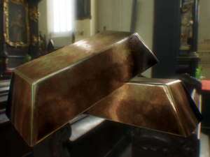 copper bar 3D Model
