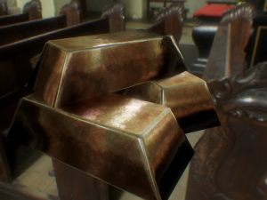 copper bar 3D Model
