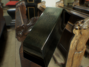 silver bar Modèle 3D