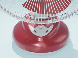 rechargeable table fan 3D Model