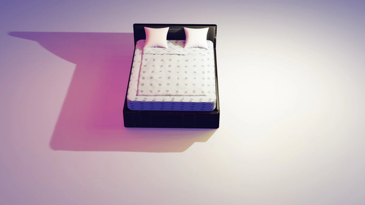 modern bed 3D Model .c4d .max .obj .3ds .fbx .stl .blend