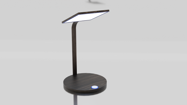 wood lamp Model 3D .c4d .max .obj .3ds .fbx .stl .blend 