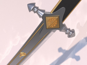 Arabian sword 3D Model