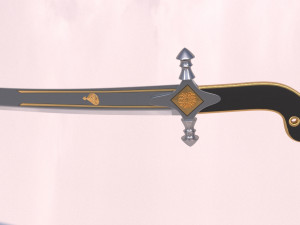 Arabian sword Model 3D