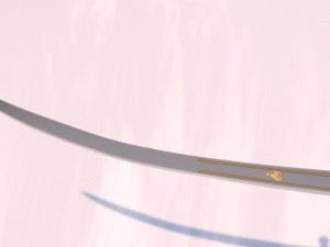 Arabian sword Model 3D